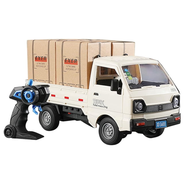 Coche GoolRC Kei Truck a control remoto a escala 1:16 con aerosol y luz