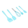 thumbnail image 1 of Juego de utensilios de cocina, 5 piezas de utensilios de cocina de silicona, juego de utensilios de cocina, juego de utensilios de silicona, calidad inigualable, 1 of 13