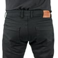 thumbnail image 5 of First Mfg Co - Boulevard - Men's Motorcycle Biker Riding Black Denim Pants - Size 50 x 34 - Armor Pockets, 5 of 7