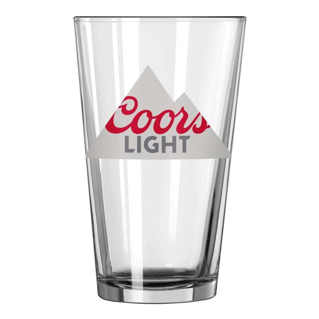 Coors Light pint Beer Glasses set of 2 #17 