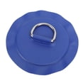thumbnail image 4 of Patch anneau en D multifonctionnel en PVC et acier inoxydable pour bateau, anneau circulaire en D pour bateau gonflable, kayak, canot, bleu ciel, 4 of 4