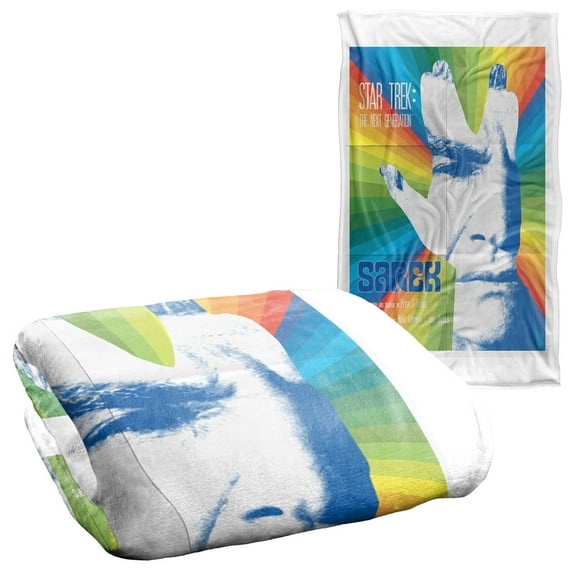 Star Trek The Next Generation Season 3 Episode 23 Silky Touch Super Soft Throw Blanket 36" x 58"