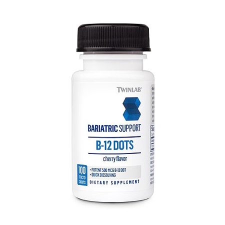 Twinlab Bariatric Support Bariatric Support B-12 Dots Dietary Supplement Micro...