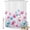 Sky Blue Pink, variant on Shower Curtain Pink Blue Flower Shower Curtains for Bathroom Decor, Waterproof Polyester Shower Curtain Set with Hooks, Small Stall Size 36" x 72" Spring Floral Wood Grain