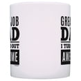 thumbnail image 3 of ThisWear Dad Gifts from Daughter Dad Great Job Dad I Turned Out Awesome Birthday Gifts for Dad 11 ounce 2 Pack Coffee Mugs, 3 of 4