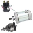 thumbnail image 2 of shamofeng Starter & Bendix & Relay for Polaris Sportsman 600 03-04| Sportsman 600 Twin 04| Sportsman 700 02-04| Sportsman 700 EFI 04| Sportsman 700 Twin MOS*Y Oak 04 4010417 410-54040, 2 of 5