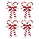 thumbnail image 4 of 4 servilleteros navideños con forma de bastón de caramelo, servilleteros navideños de metal, hebillas para servilletas, suministros para fiestas navideñas, 4 of 7