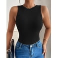 thumbnail image 3 of Zeagoo Womens Tank Top Racerback Crowl Neck Casual Basic Ribbed Knit Fitted Sleeveless Shirts, 3 of 6
