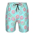 thumbnail image 3 of Logiee Colorful Sweet Donuts Print Mens Swim Trunks Quick Dry Board Shorts,Breathable Hawaii Beach Shorts Swimwear Bathing Suits-X-Large, 3 of 6