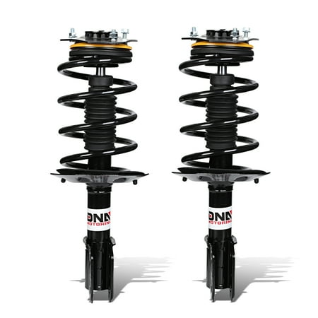 Chevy Impala Black Carpet For 2000 to 2013 Chevy Impala Pair Left / Right Front Fully Assembled Shock / Strut + Coil Spring Suspension ()