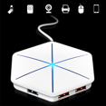 thumbnail image 2 of Concentrador USB Concentrador de datos vertical con cable largo Cable de extensión USB de 6 puertos Puertos USB adicionales Xemadio 2033784-2, 2 of 9