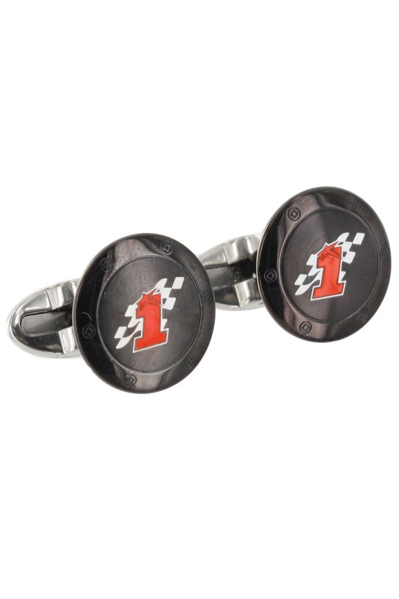 Nicky Hayden Kentucky Kid Moto Gp Racing #1 Black Stainless Steel Cufflinks Mens Adult Male