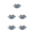 thumbnail image 1 of Ounissouiy Adhesivos para soporte de jabón, soporte de drenaje de ilicona, punzón de almacenamiento en forma de flor, organizador de caja de jabón gris 5piezas Ounissouiy CBP017642, 1 of 6