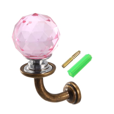 Lot de 60 anneaux de rideaux robustes avec crochets, clips de draperie