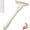 S:1.96in, variant on Stainless Steel Meat Scraper with 10 Blades,T-Shaped Handheld Fat Trimmer for Meat,Easy Fats & Fascia Removal Tool for Beef & Pork