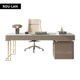 thumbnail image 2 of Rock Slab Desk Small Apartment Scandinavian Study Luxury Office Desk Computer Desk Modern Writing Desk Desk Home My Lux Decor Round, 2 of 10