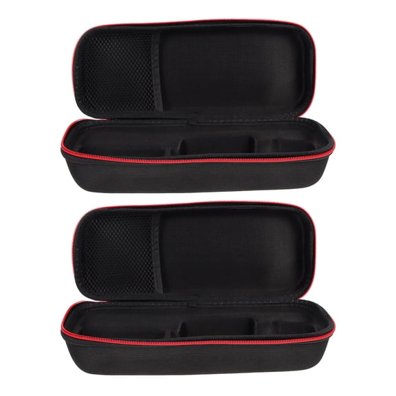 KALLORY 2Pcs EVA Single Microphone Case for Everyday Use 11x4.3x3.3in