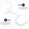 thumbnail image 4 of 2pcs perlas artificiales perchas de ropa creativa colgadores de ropa Bowknot Ropa Perchas, 4 of 6