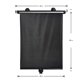 thumbnail image 2 of Parasol para ventana de coche parasol enrollable para coche para Windows coche retráctil, 2 of 5