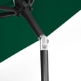 thumbnail image 5 of Polytrends Amada 9 ft. Patio Umbrella with Fillable Base Dark Green, 5 of 5