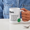 thumbnail image 4 of CafePress - Mom Unconditional Love Large Mug - 15 oz Ceramic Large White Nolvety Mug, 4 of 6