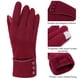 thumbnail image 5 of Manoplas de forro polar 1 par de guantes de invierno Guantes térmicos Manoplas cálidas para exterior Tomshoo Manoplas de forro polar, 5 of 7