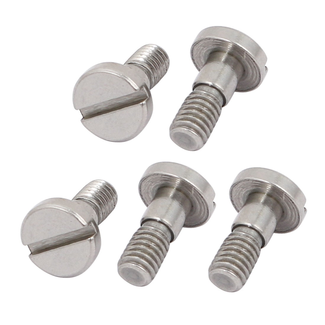 Unique Bargains 5pcs Stainless Steel Shoulder Screw 4mm Shoulder Dia