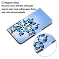 thumbnail image 5 of SaniMore for Samsung Galaxy S23 6.1" 2023 Wallet Case, Color Painting Pattern with Kickstand Card Slots Detachable Wrist Strap Girls Women PU Leather Case Magnetic Clasp for S23, Butterflies, 5 of 8