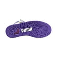 thumbnail image 6 of Puma Palace Guard Mid Finals Men's Shoes White-Prism Violet-Yellow 370596-01, 6 of 6