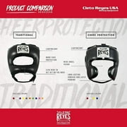 Cleto Reyes Boxing Traditional Headgear for Men and Women (Black)