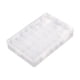 thumbnail image 3 of Caja de almacenamiento de hilo de coser Estuche de almacenamiento Esmalte de uñas Carretes de hilo vacíos portátiles 24 celdas, 3 of 9