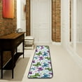 thumbnail image 3 of Dreamtimes Spring Colorful Butterfly Hallway Runner Rug 2'x6' Kitchen Rug with Rubber Backing Ethnic Insect Non Slip Entryway Rug Runner Washable Soft Area Rug for Hallway Bedroom Kitchen Decor, 3 of 6