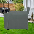 thumbnail image 6 of SunniMix BBQ Grill Cover Cooking Fade Resistant Outdoor Grill Grilling Barbecue Cover Gray, 6 of 8