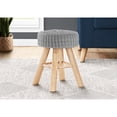 thumbnail image 5 of Grey Velvet Foot Stool / Comfortable and Versatile in Living Room, 5 of 7