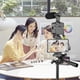 thumbnail image 5 of Phone Vlog Video Kit with Height Adjustable Tripod Phone Holder with Cold Shoe Microphone LED Video Light Remote Shutter for Phone Camera Video Making, 5 of 5