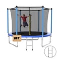 thumbnail image 2 of Hommoo 8FT Trampoline for Kids, Outdoor Kids Trampoline with Ladder & Safety Enclosure,Fast Assembly, Blue, 2 of 7