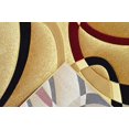 thumbnail image 5 of Planet Rugs Premium 3D Thick Abstract Indoor Area Rug 2305 Burgundy Beige 5'3''x7'6'', 5 of 12