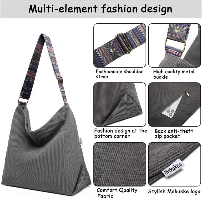 Slouch Bag, Oversized Tote Bag, Market Bag, Boho Bag, Origami Tote