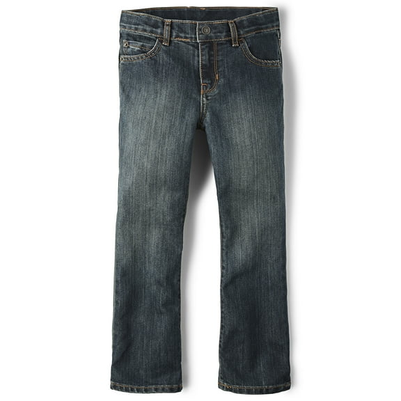 The Children's Place Boys Bootcut Denim Jean, Sizes 4-18 Husky