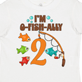 thumbnail image 4 of Inktastic I'm O-fish-ally Two Fishing Birthday Boys or Girls Toddler T-Shirt, 4 of 5