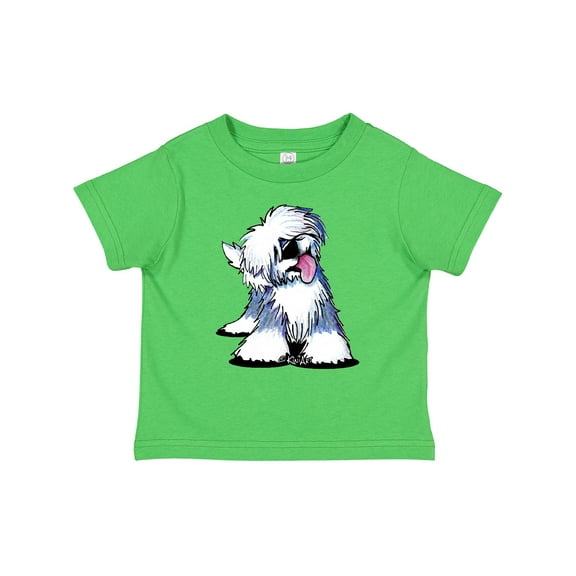 Inktastic Old English Sheepdog Boys or Girls Toddler T-Shirt
