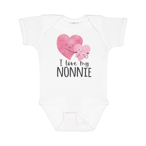 Inktastic I Love My Nonnie Boys or Girls Baby Bodysuit