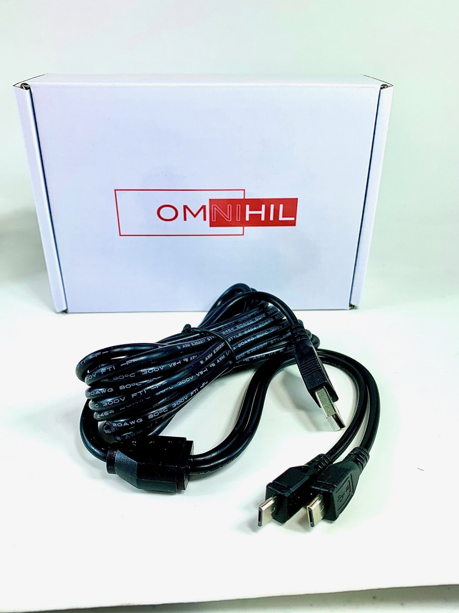 OMNIHIL 30 Feet Long High Speed USB 2.0 Cable Compatible with Cobra ACXT645 Walkie-Talkies 
