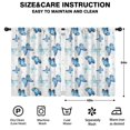 thumbnail image 2 of Blackout Kids Curtains,Blue Butterfly Pattern Childrens Insulated Curtains Set Of 2,Bedroom Essentials,Toddler Room Decor 42"x54", 2 of 5