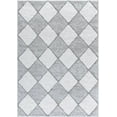 thumbnail image 5 of Boutique Rugs Aideen Diamond Patterned Area Rug - Light Silver, Silver Gray, Metallic Silver - 7'10" x 10', 5 of 6