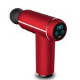 thumbnail image 1 of Soidarity Masajeador de mano de percusión eléctrica recargable para cuello, hombros, músculo, Fitness, herramienta de masaje para mujeres, regalos de masajeadores Rojo Soidarity CE001150-04B, 1 of 6