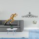 thumbnail image 2 of Estatua del corredor,Estatua de corredor,escultura de arte abstracto,figura,Decoración de pared con arte de pergamino,Decoración de pared con arte en pergamino,arte rústico de metal para, 2 of 8