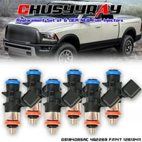 CHUSYYRAY Fuel Injectors for Dodge Charger 3.6L 2011-2017 Set of 6