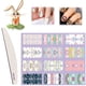 thumbnail image 3 of 12 hojas de calcomanías para uñas de Pascua, lindas calcomanías autoadhesivas para uñas con forma de conejito y lima de uñas, diseño de uñas DIY, decoración de uñas, 3 of 9