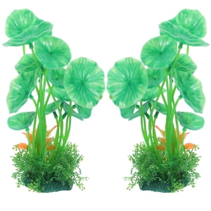 2Pcs Fish Tank Plants Aquarium Plants Fish Tank Decorations Plants for Betta Fish Aquarium Decors